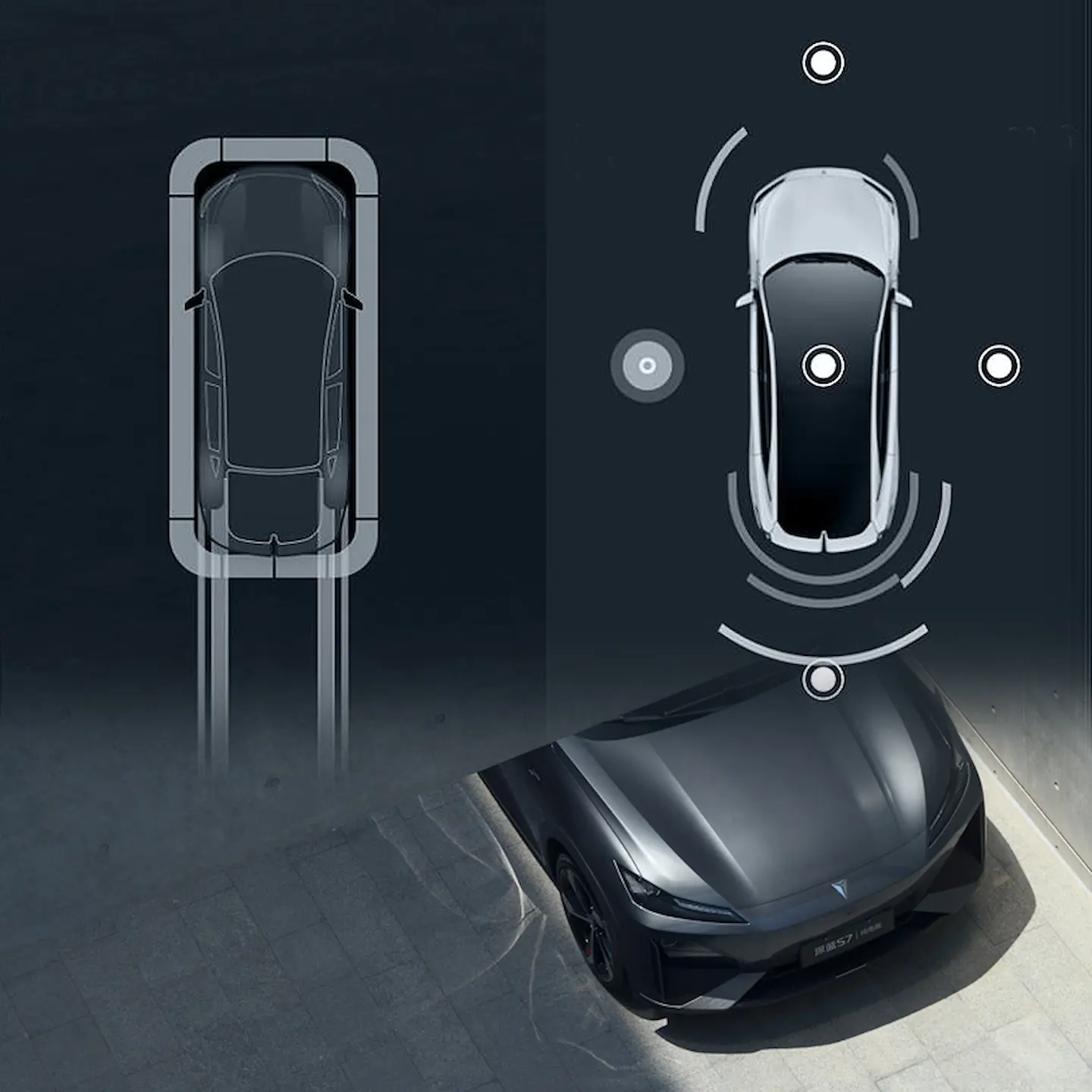 360-stopinjska kamera s »prozorno« šasijo